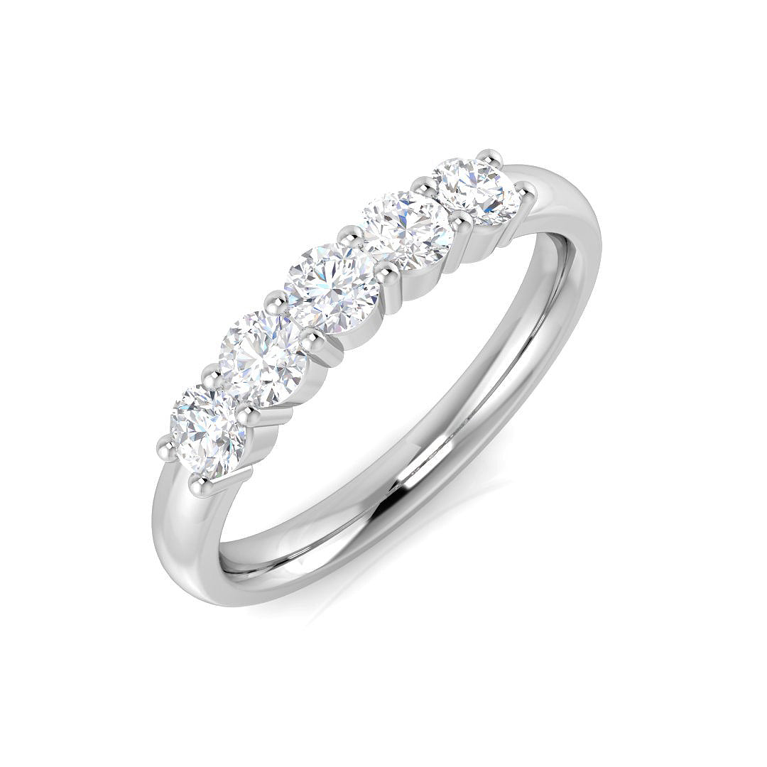 SR1413 — Ring - 9k White Gold