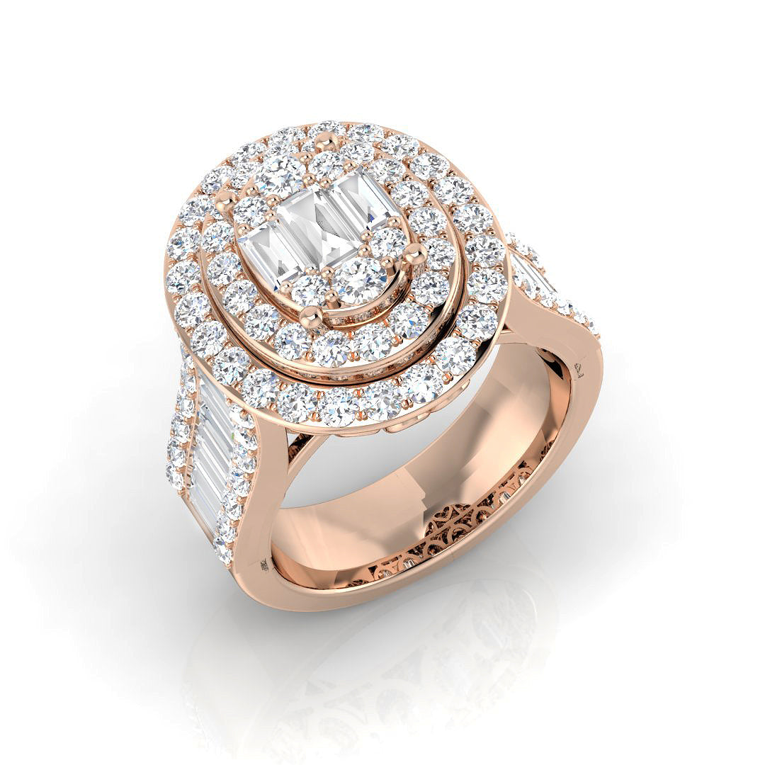 SR141 — Ring - 9k Rose Gold