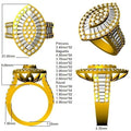 SR142 — Ring - 9k Yellow Gold detail