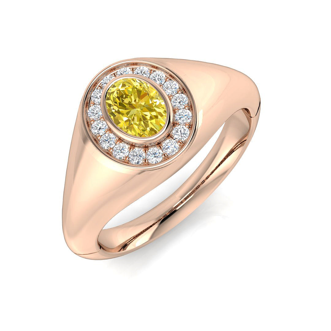 SR1421 — Ring - 9k Rose Gold
