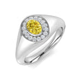 SR1421 — Ring - 9k White Gold