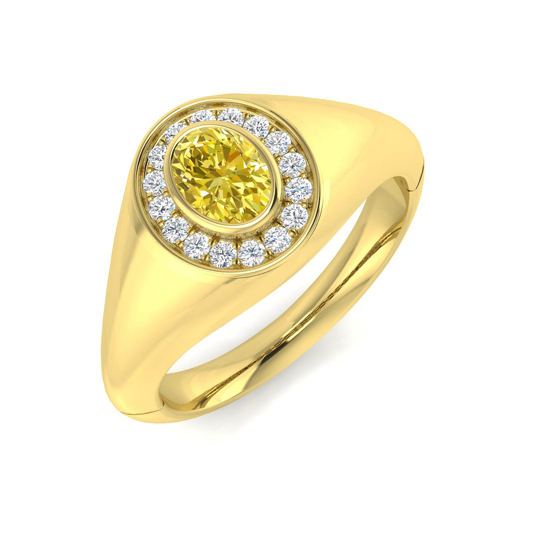 SR1421 — Ring - 18k Yellow Gold
