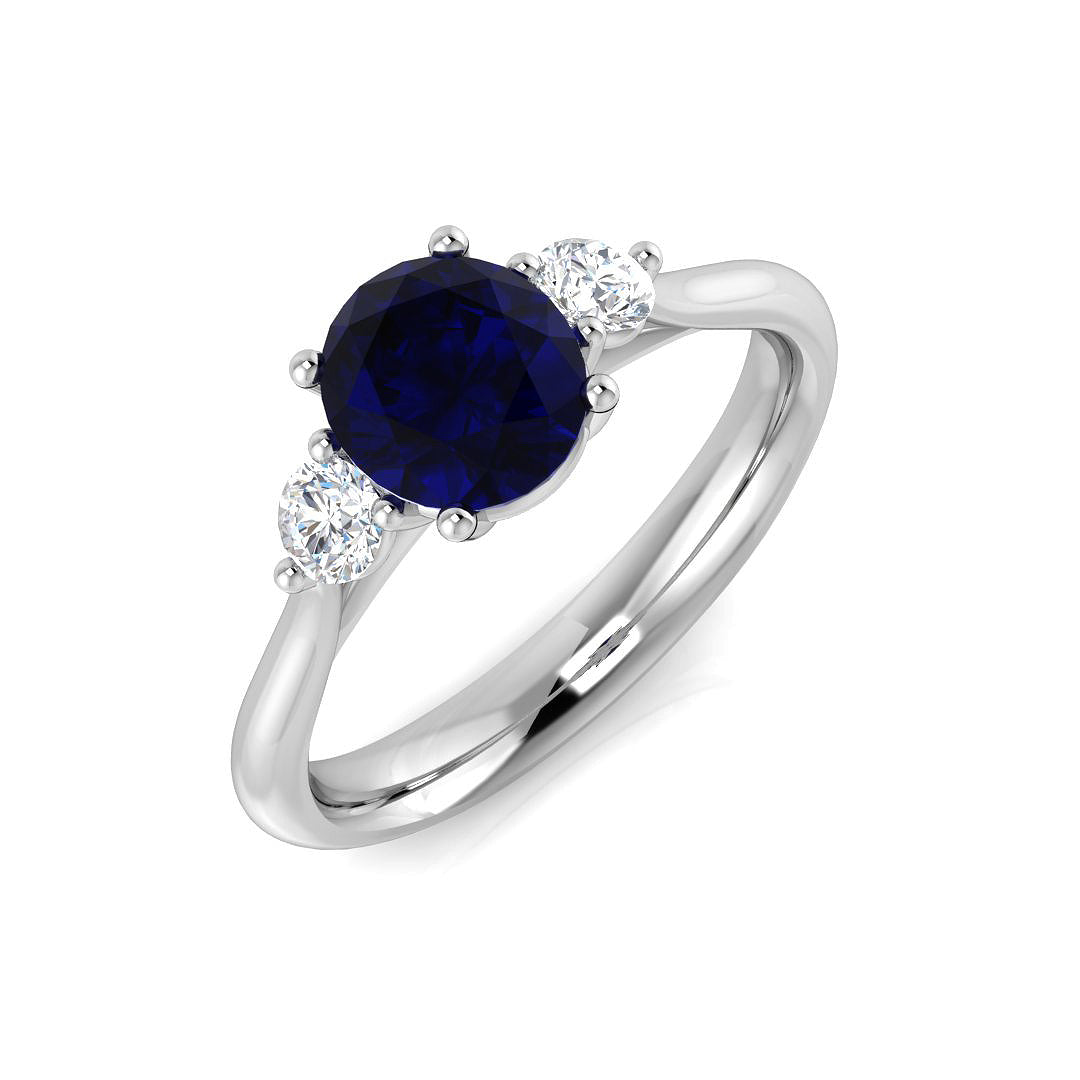 SR1427 — Ring - 9k White Gold