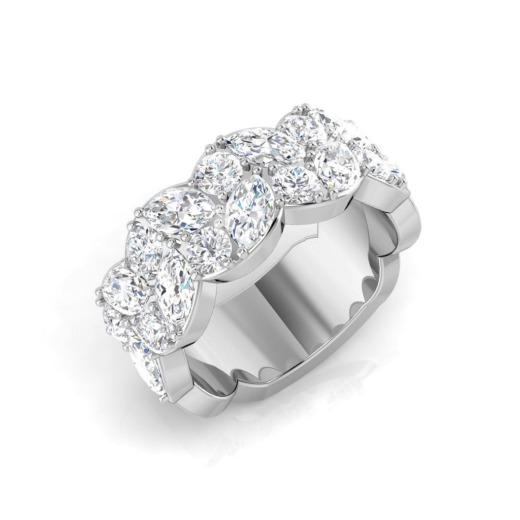 SR1430 — Ring - 9k White Gold