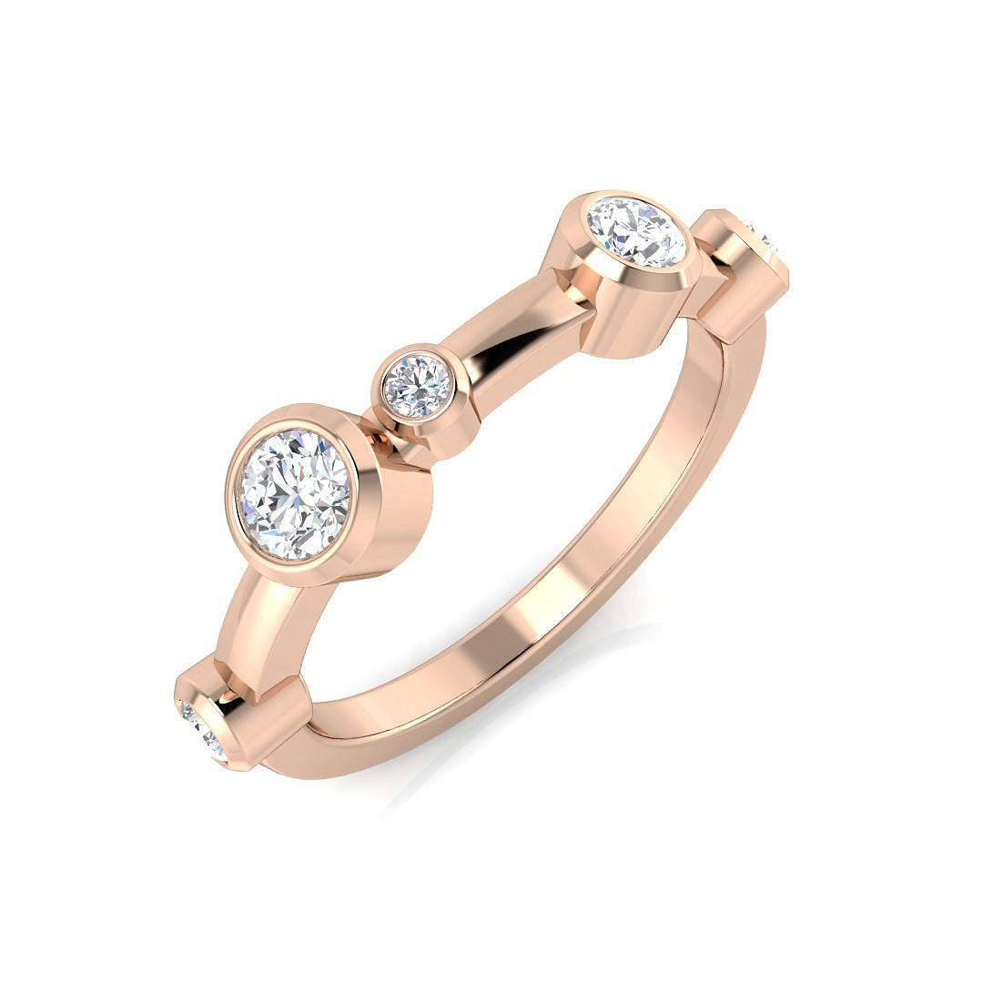 SR1465 — Ring - 9k Rose Gold