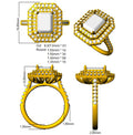 SR1469 — Ring - 9k Yellow Gold detail