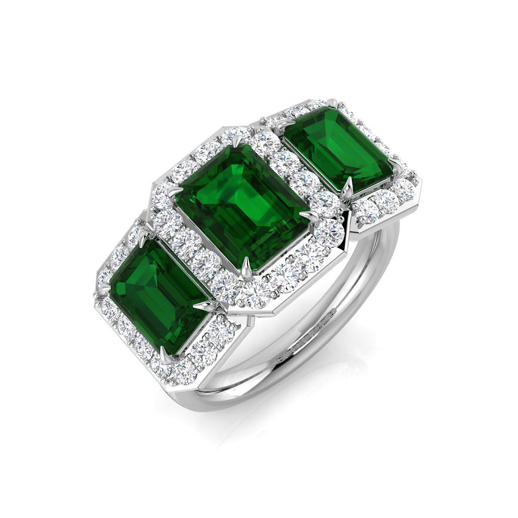 SR1472 — Ring - 9k White Gold