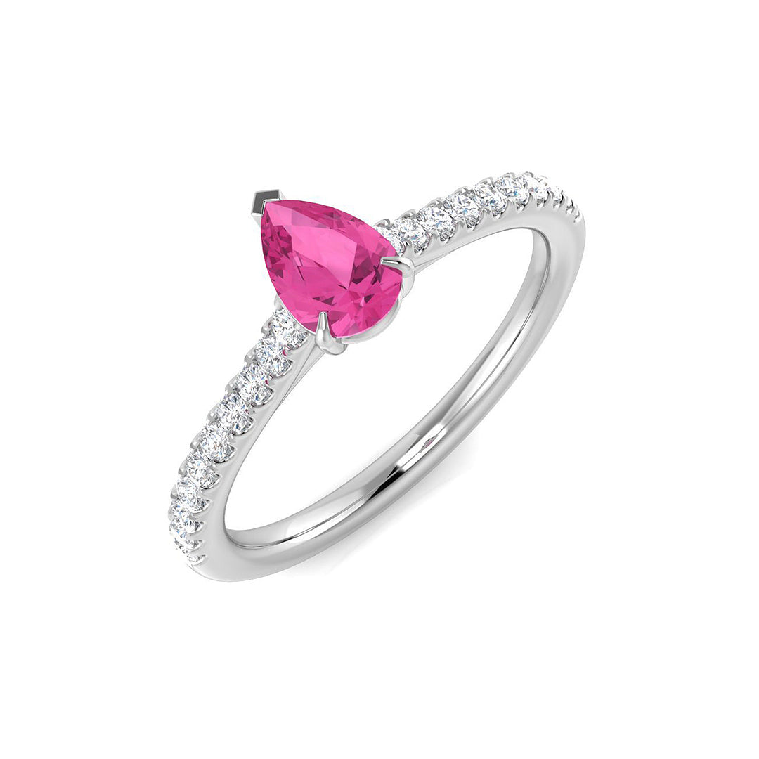 SR1476 — Ring - 9k White Gold