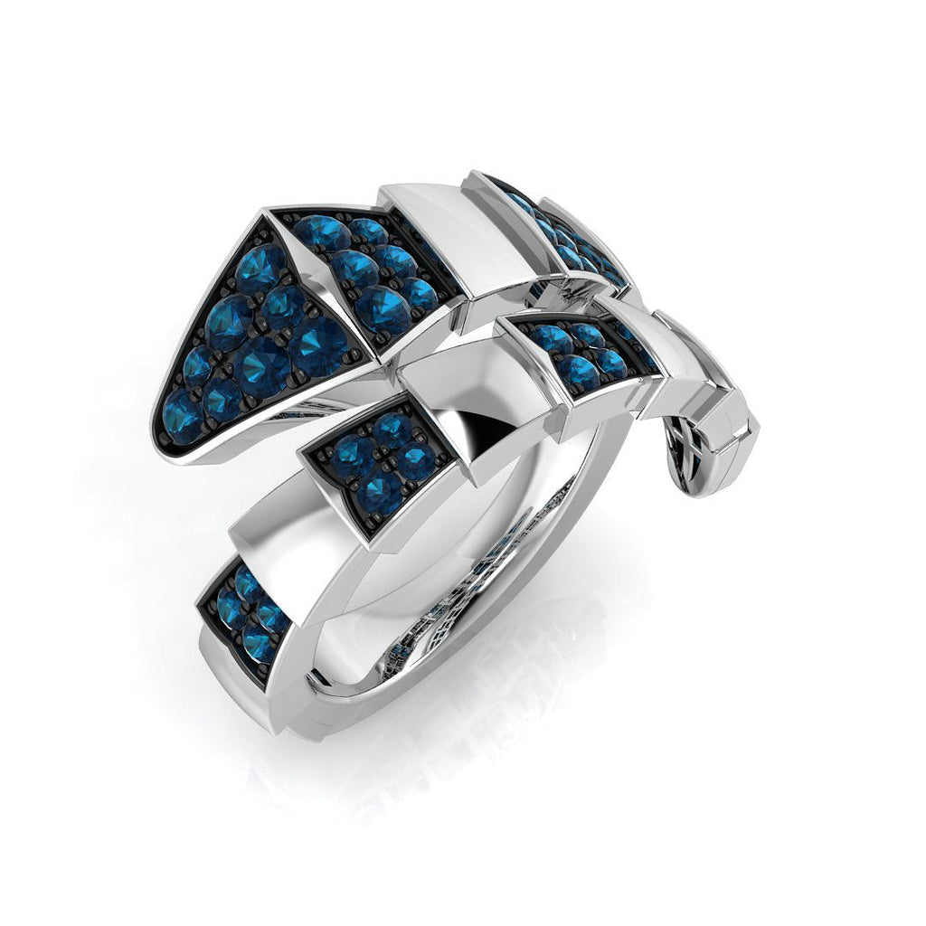 SR1492 — Ring - 9k White Gold