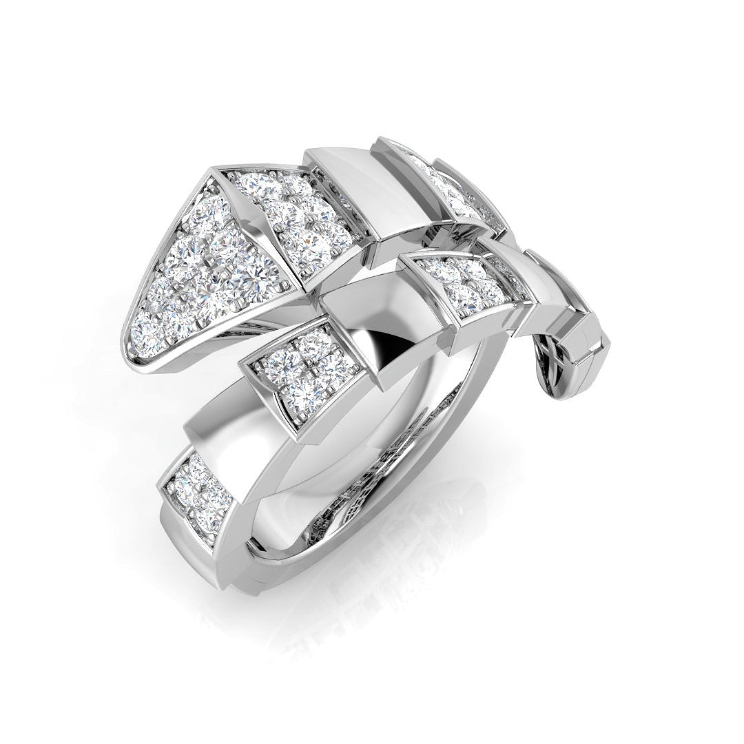 SR1492 — Ring - 9k White Gold