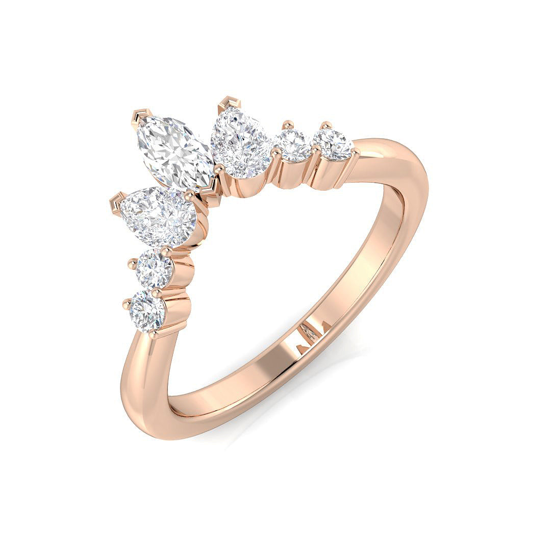 SR1501 — Ring - 9k Rose Gold