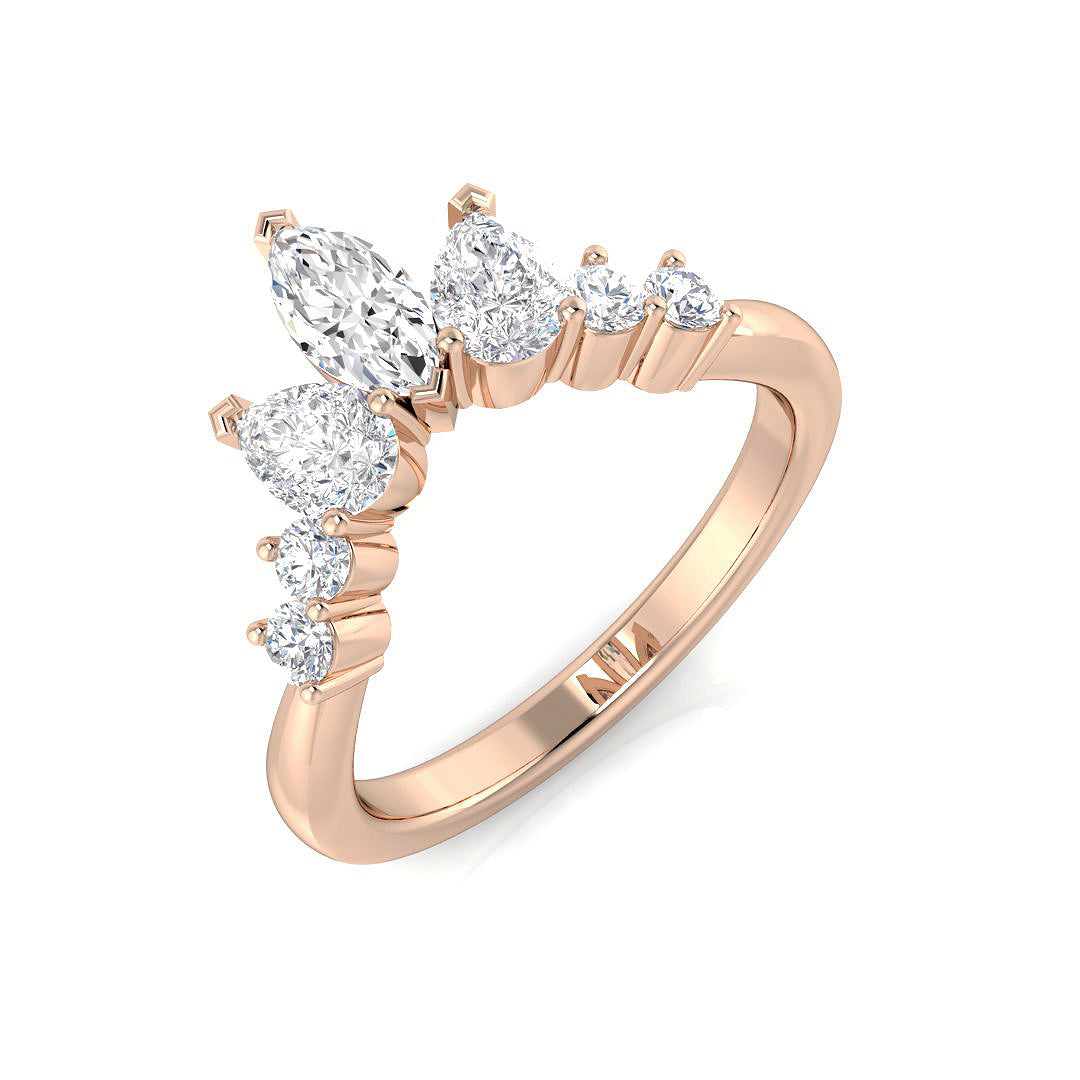 SR1502 — Ring - 9k Rose Gold