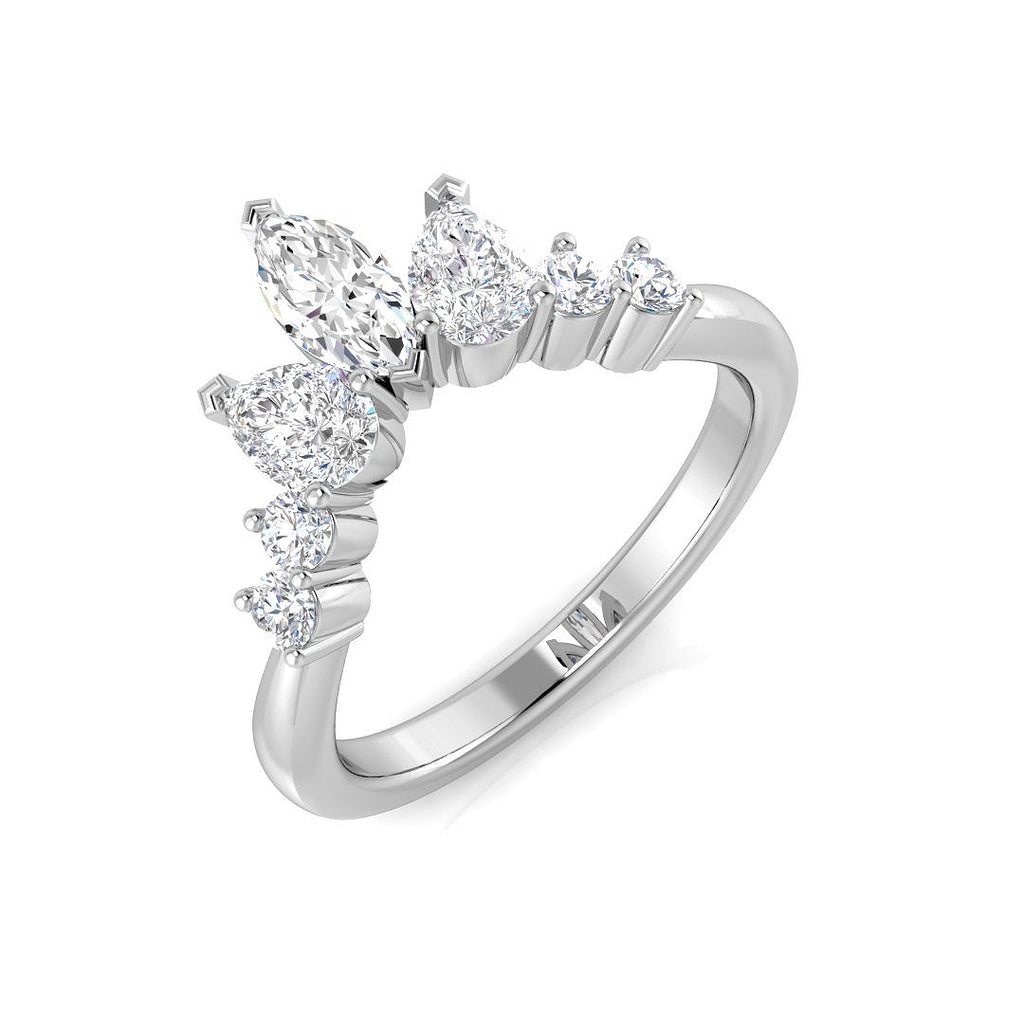SR1502 — Ring - 9k White Gold