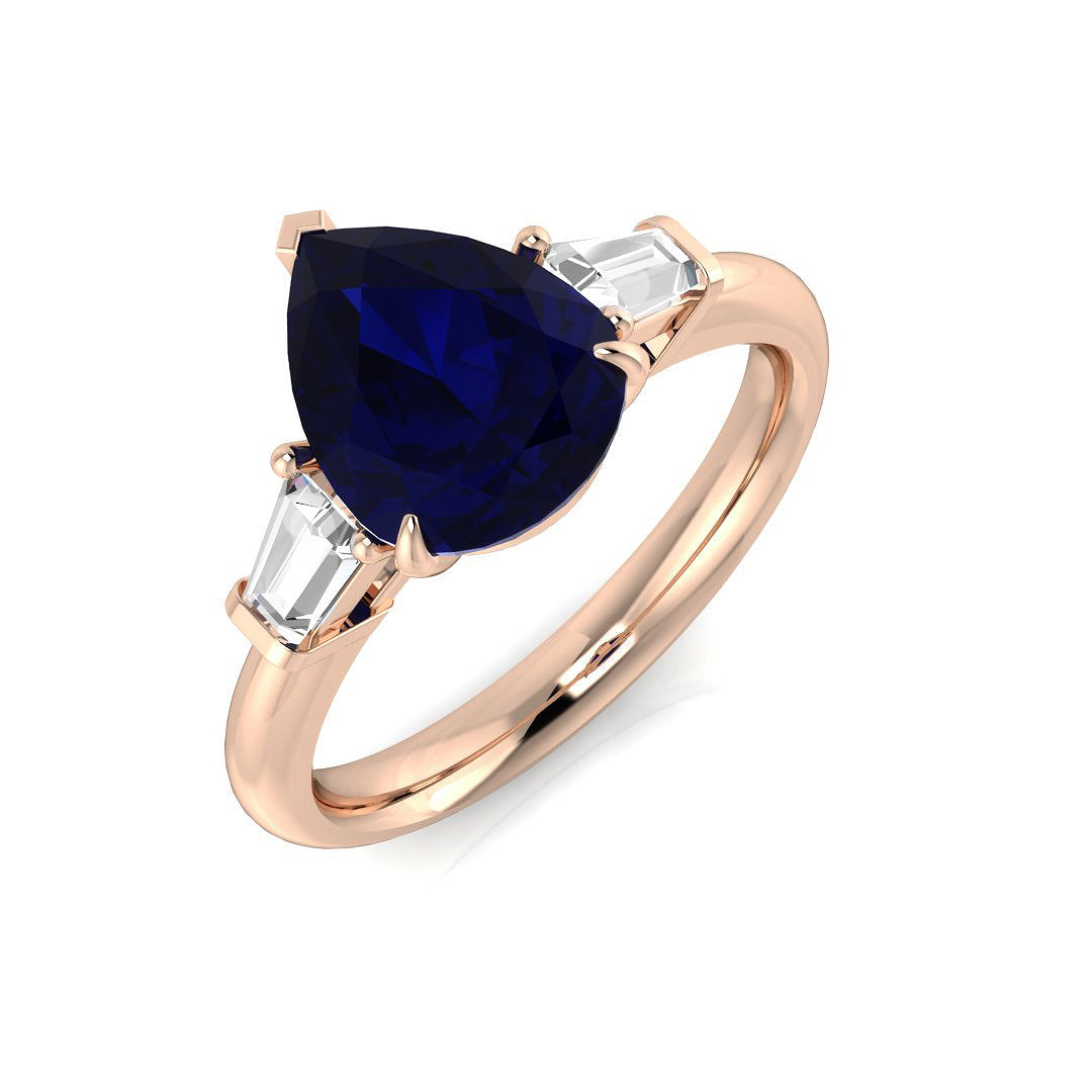 SR1510 — Ring - 9k Rose Gold