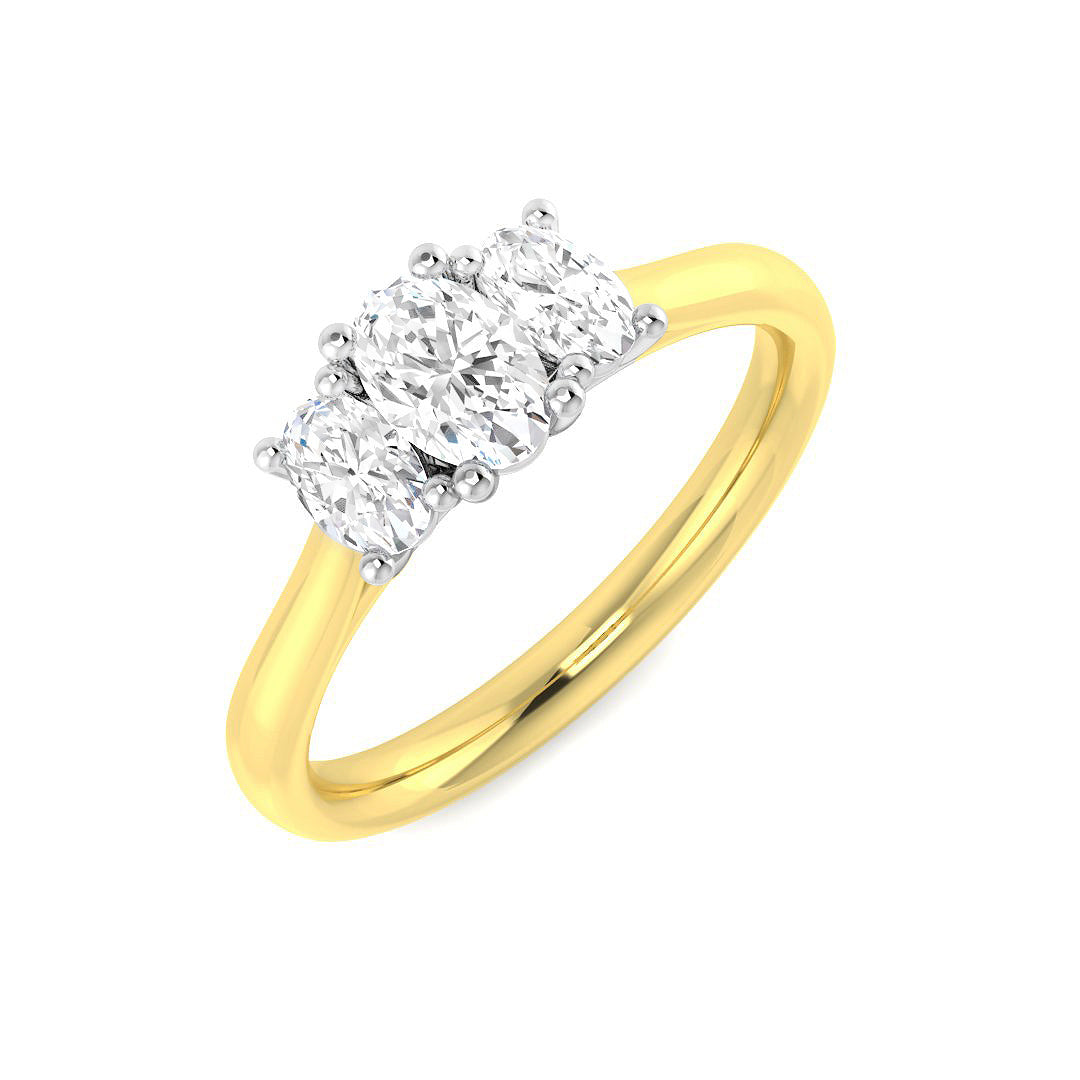 SR150 — Ring - 9k Yellow Gold