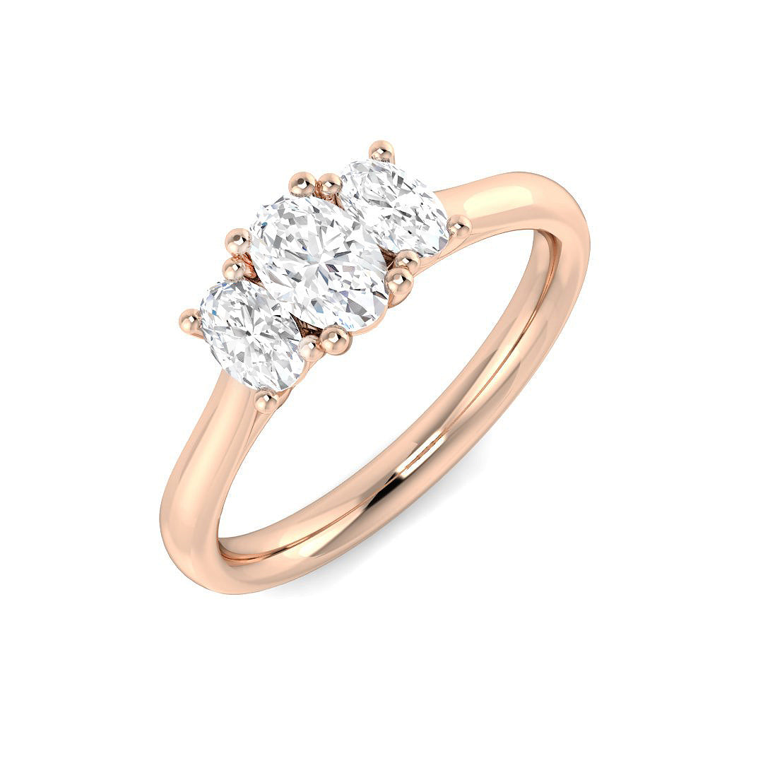 SR150 — Ring - 9k Rose Gold
