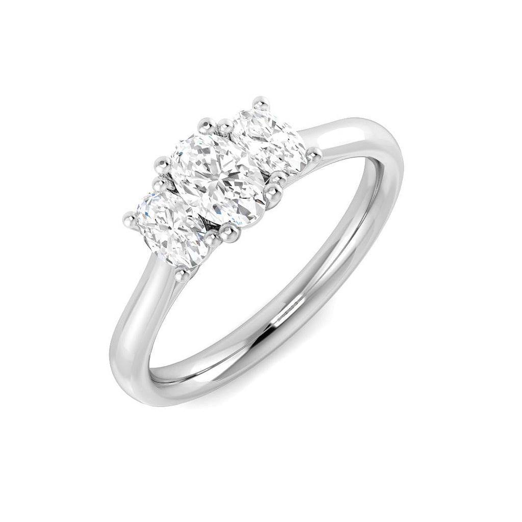 SR149 — Ring - 9k White Gold