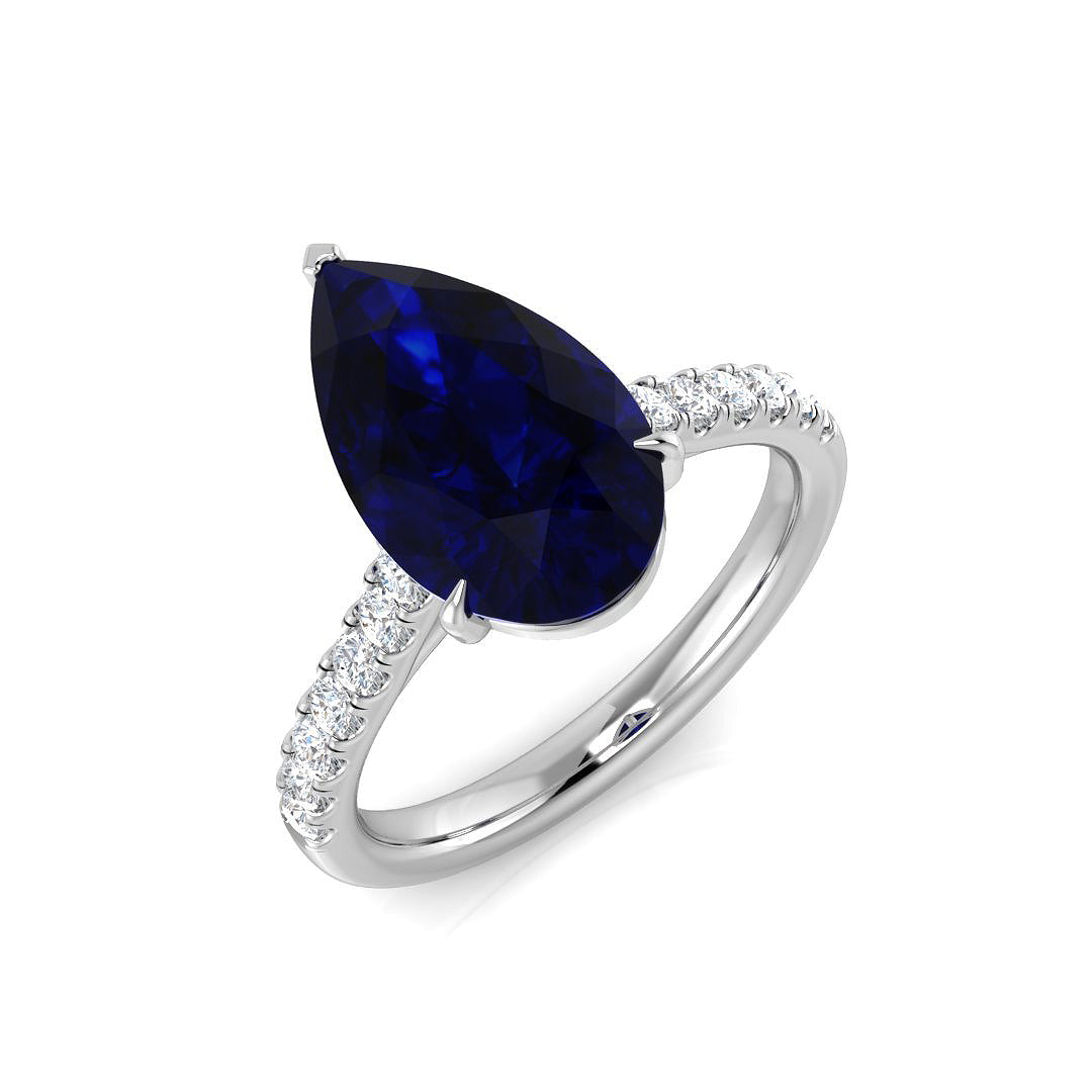 SR1520 — Ring - 9k White Gold