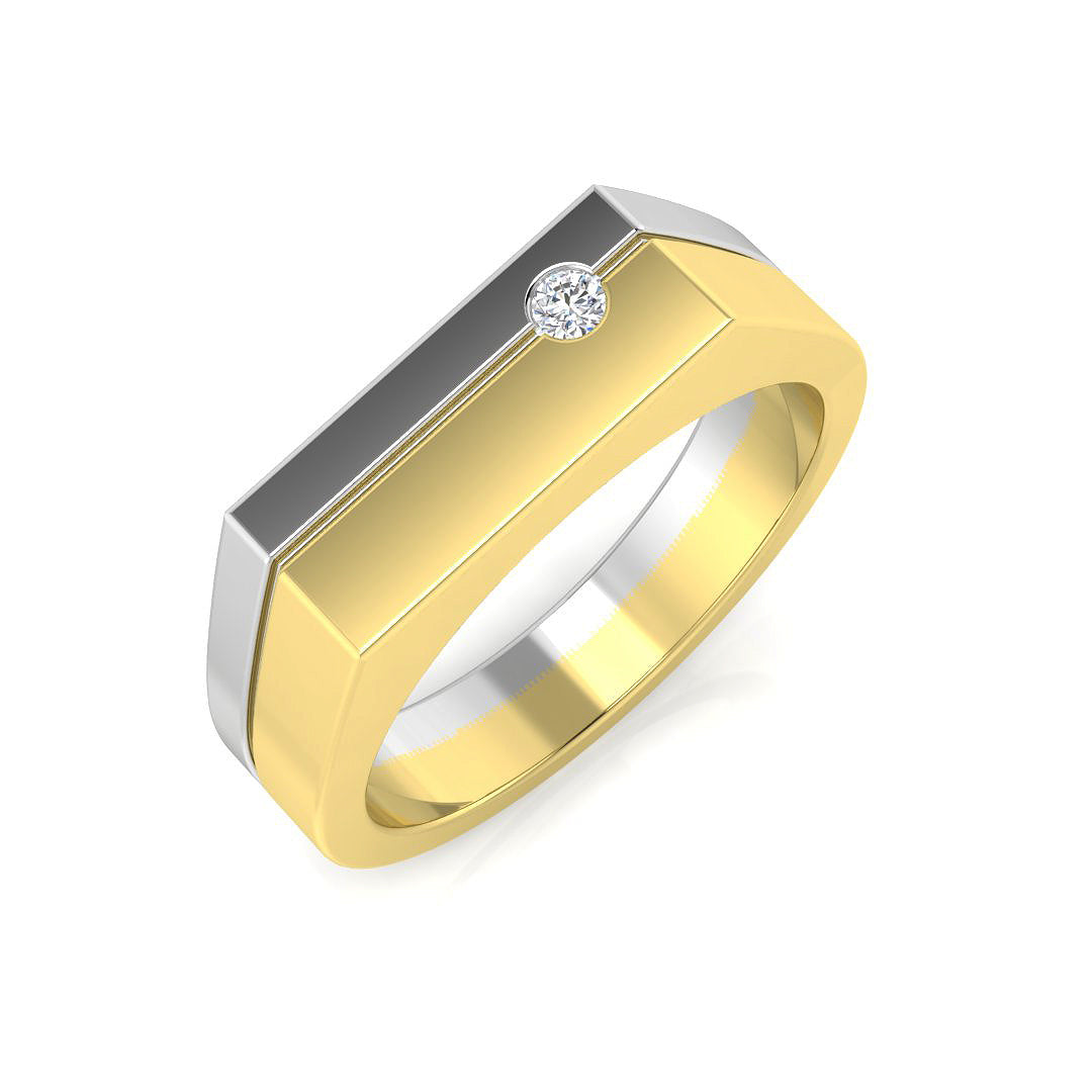 SR1524 — Ring - 18k Two Tone