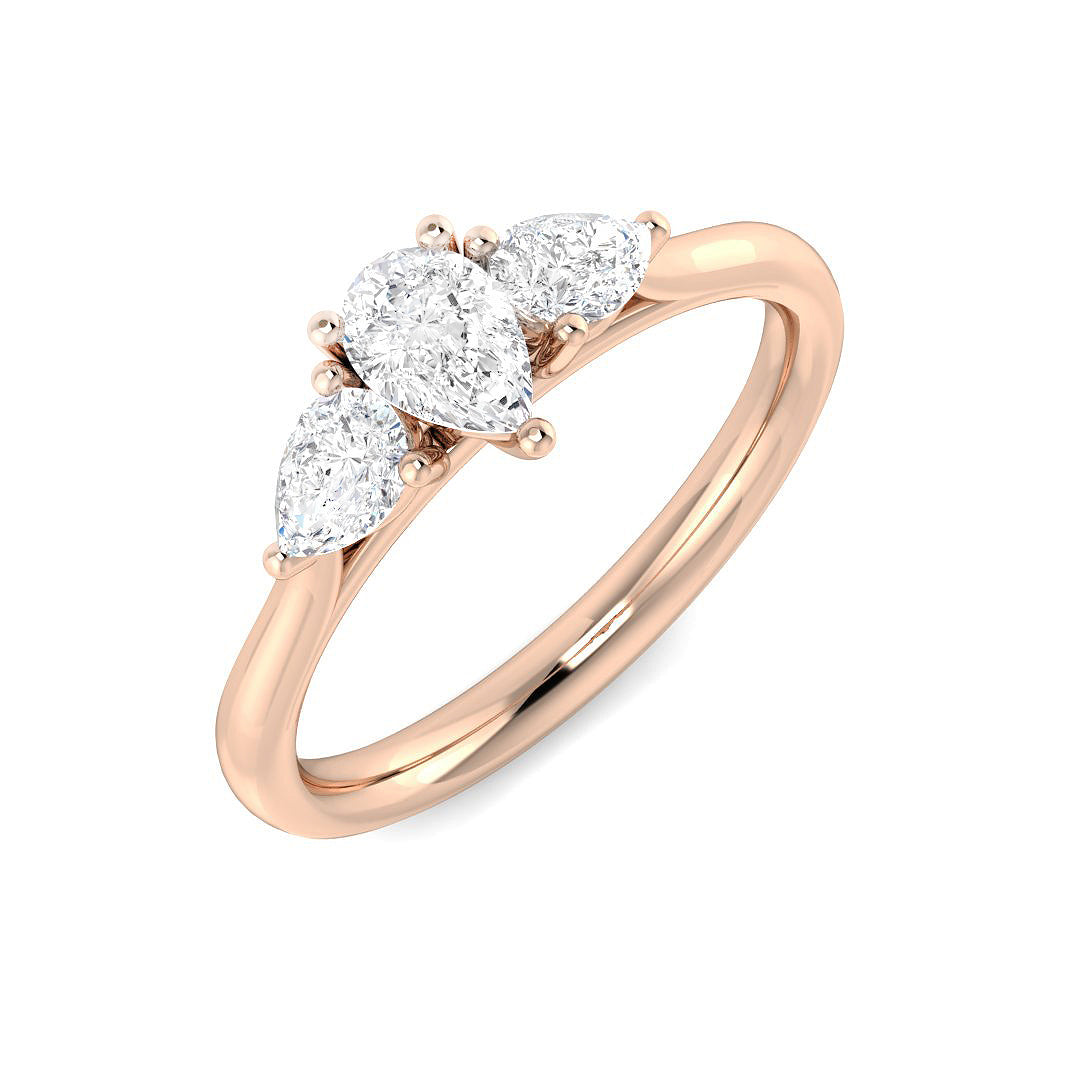 SR152 — Ring - 9k Rose Gold