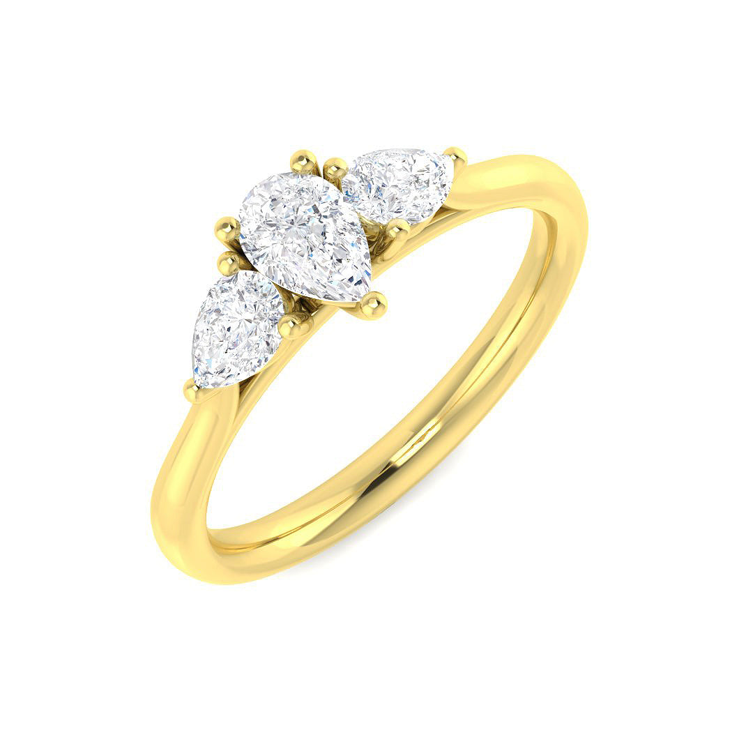 SR152 — Ring - 9k Yellow Gold