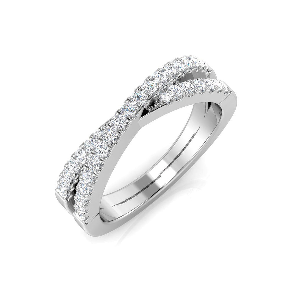 SR1530 — Ring - 9k White Gold
