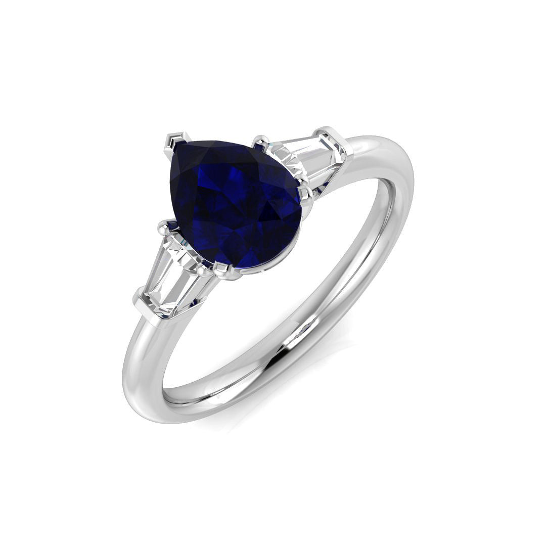 SR1538 — Ring - 9k White Gold