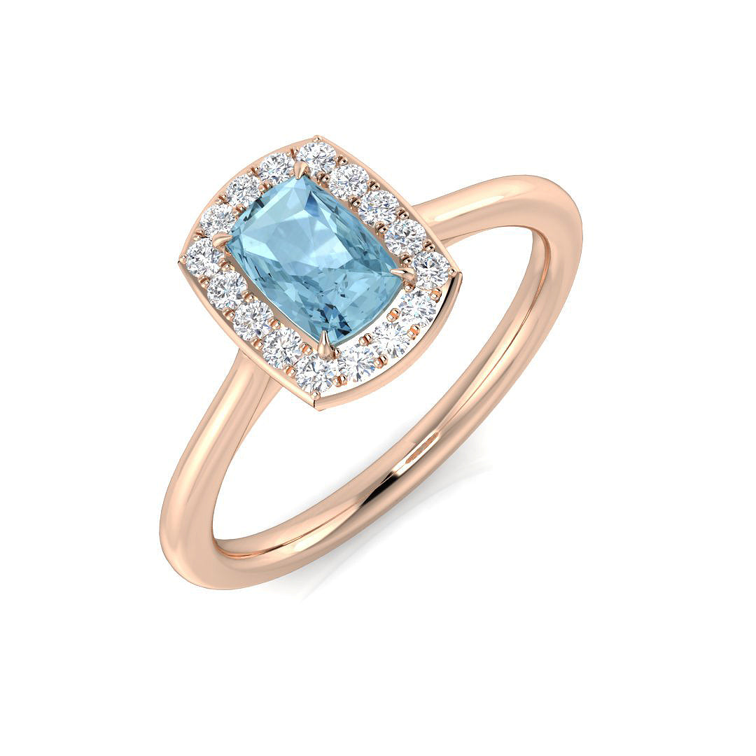 SR1546 — Ring - 9k Rose Gold