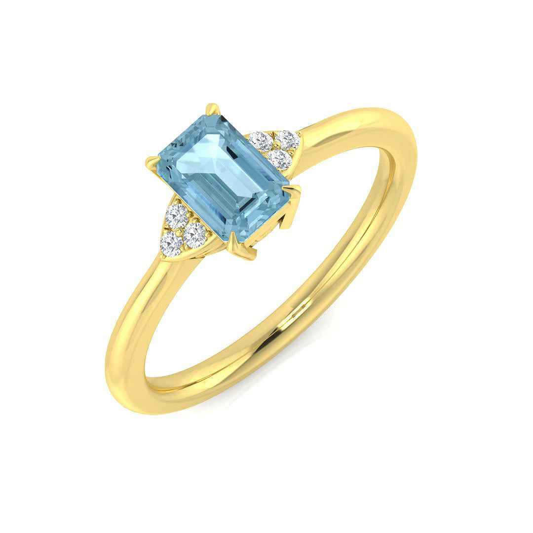 SR1548 — Ring - 9k Yellow Gold