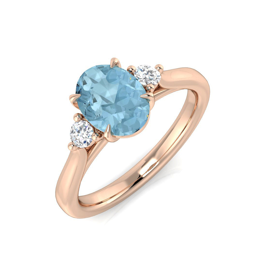 SR1551 — Ring - 9k Rose Gold