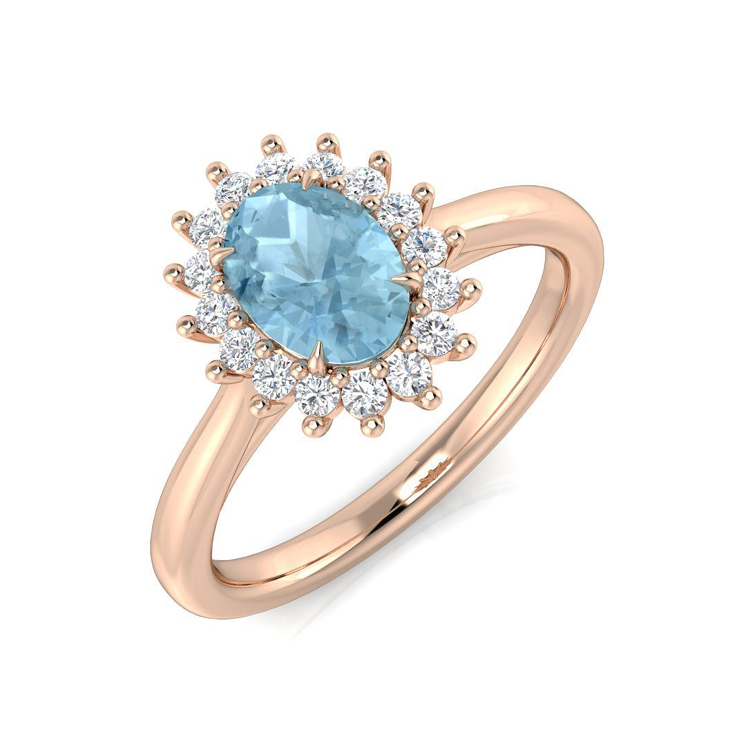 SR1554 — Ring - 9k Rose Gold