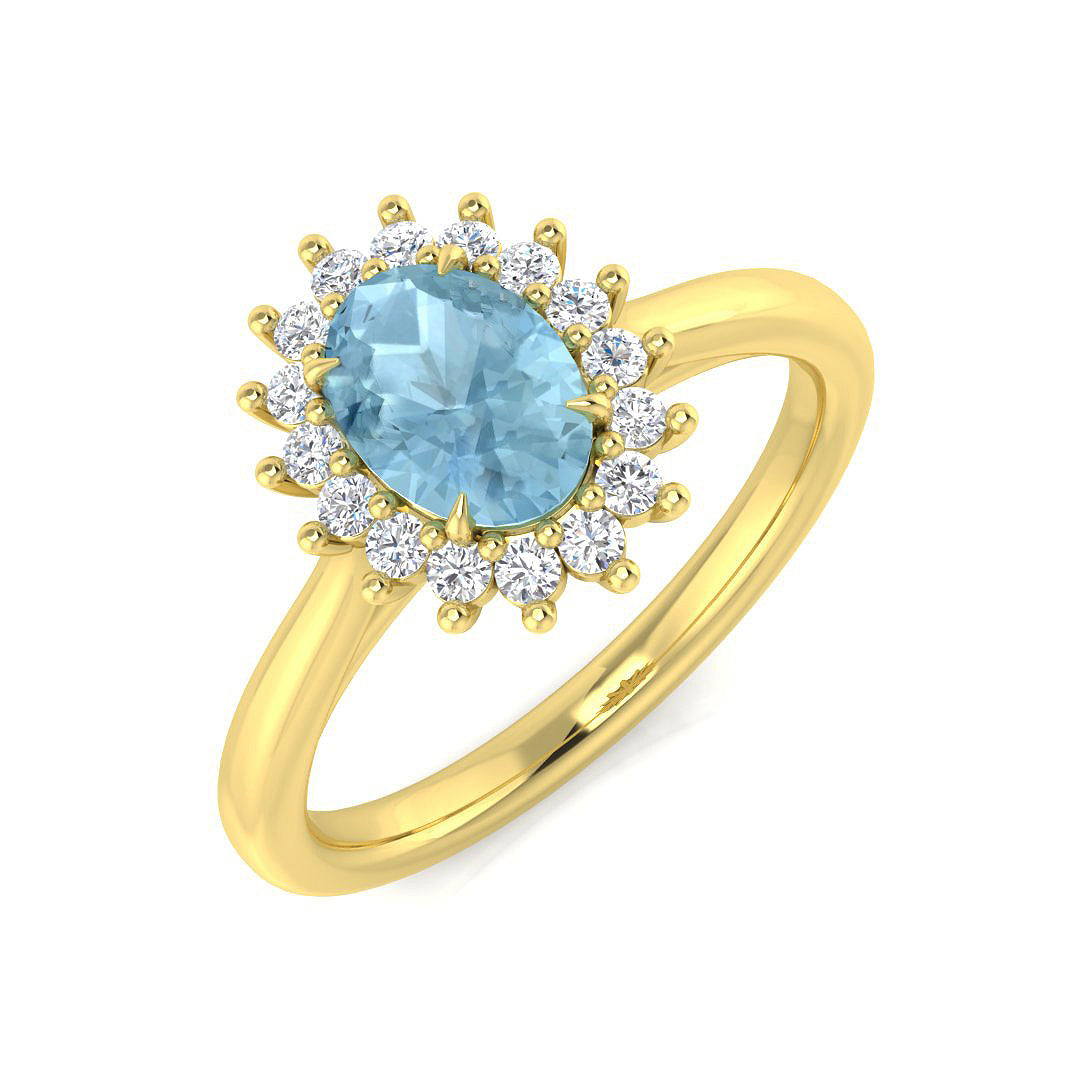 SR1554 — Ring - 9k Yellow Gold