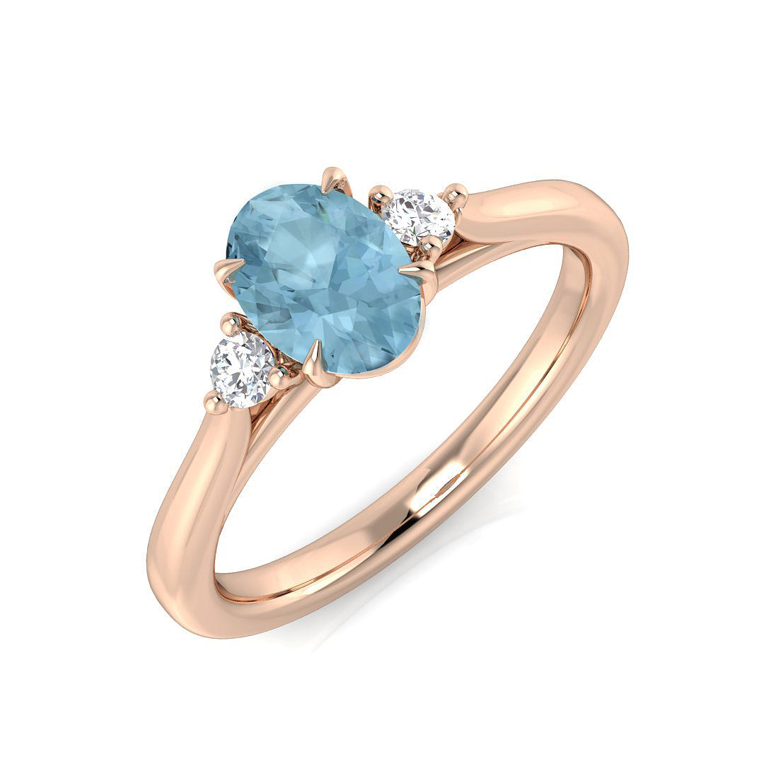 SR1555 — Ring - 9k Rose Gold