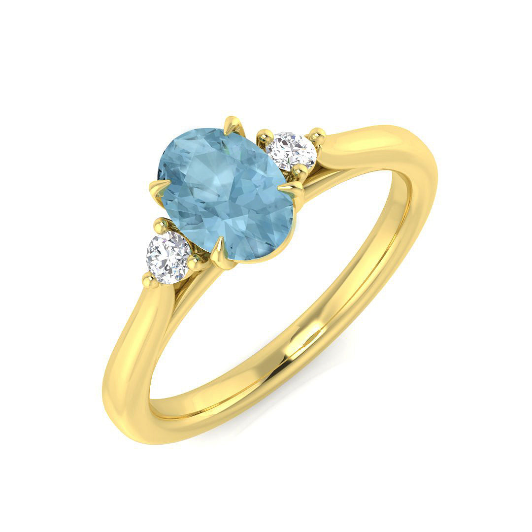 SR1555 — Ring - 9k Yellow Gold