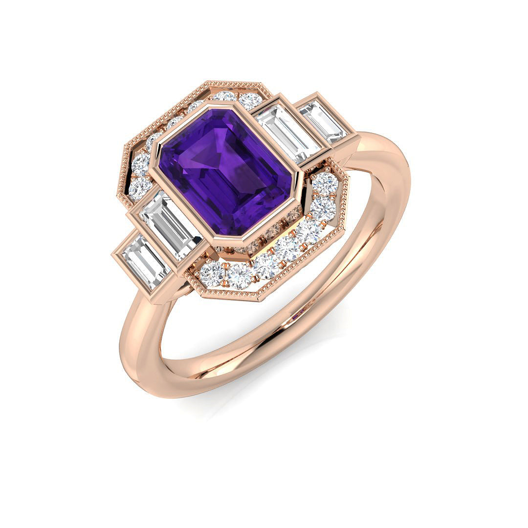 SR1565 — Ring - 9k Rose Gold