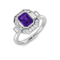SR1565 — Ring - 9k White Gold