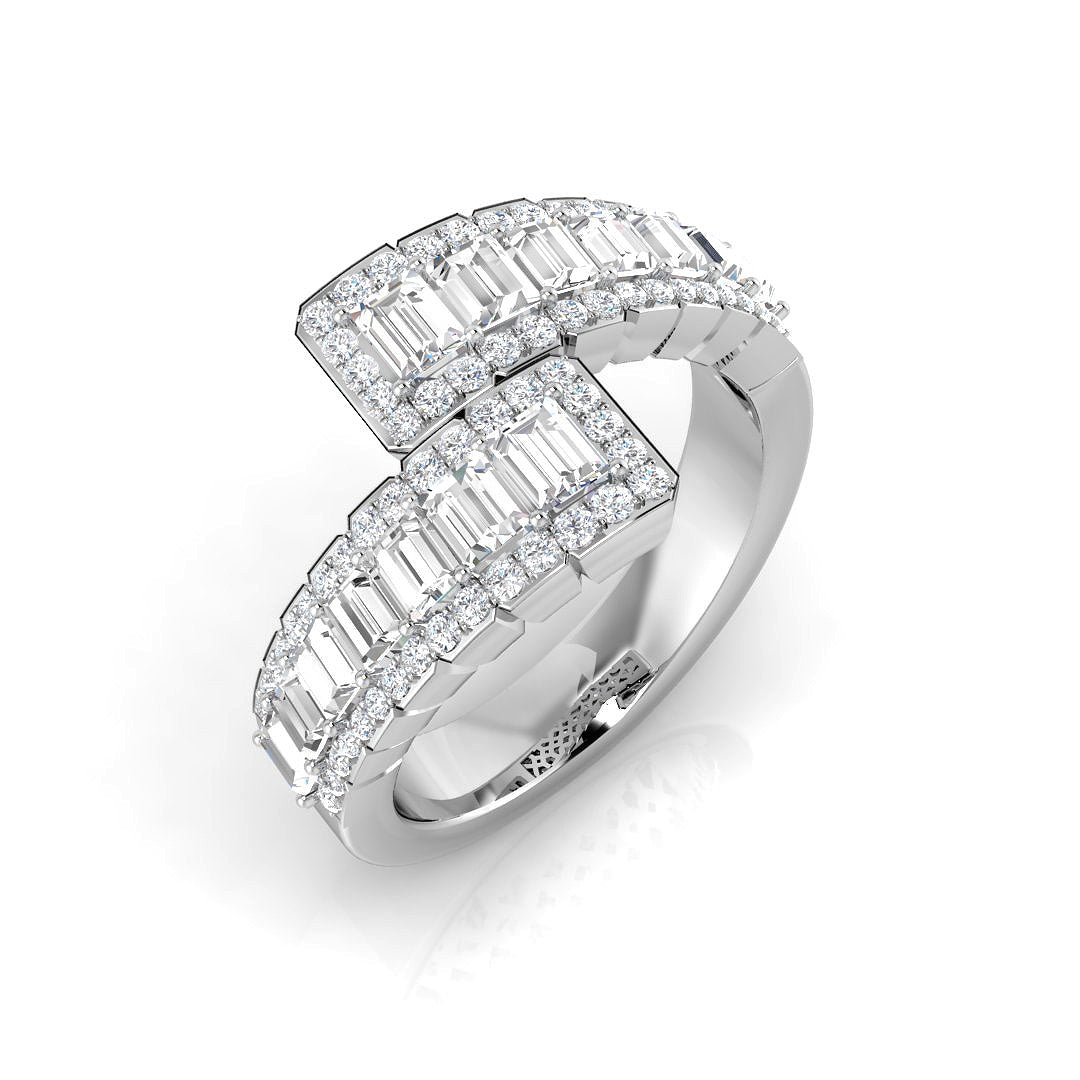 SR1569 — Ring - 9k White Gold