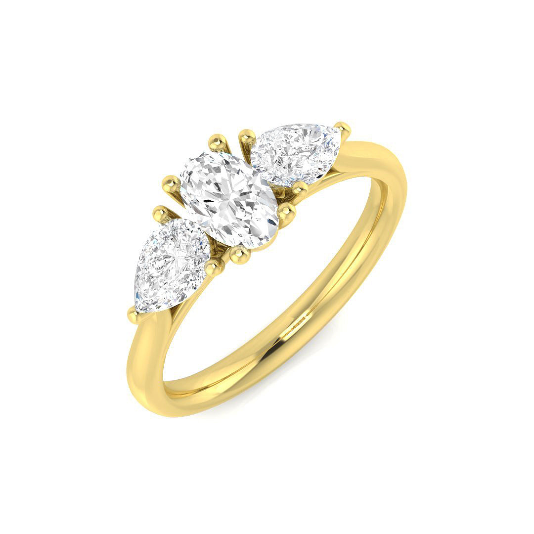 SR156 — Ring - 9k Yellow Gold