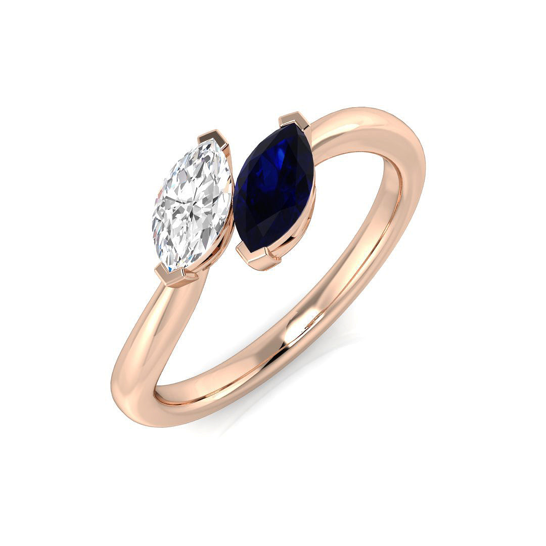 SR1575 — Ring - 9k Rose Gold