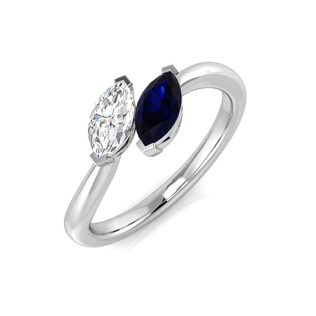 SR1575 — Ring - 9k White Gold