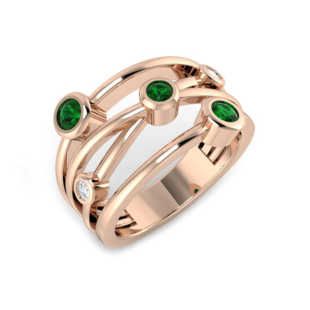 SR1578 — Ring - 9k Rose Gold