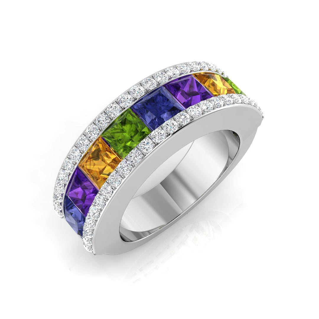 SR1598 — Ring - 9k White Gold