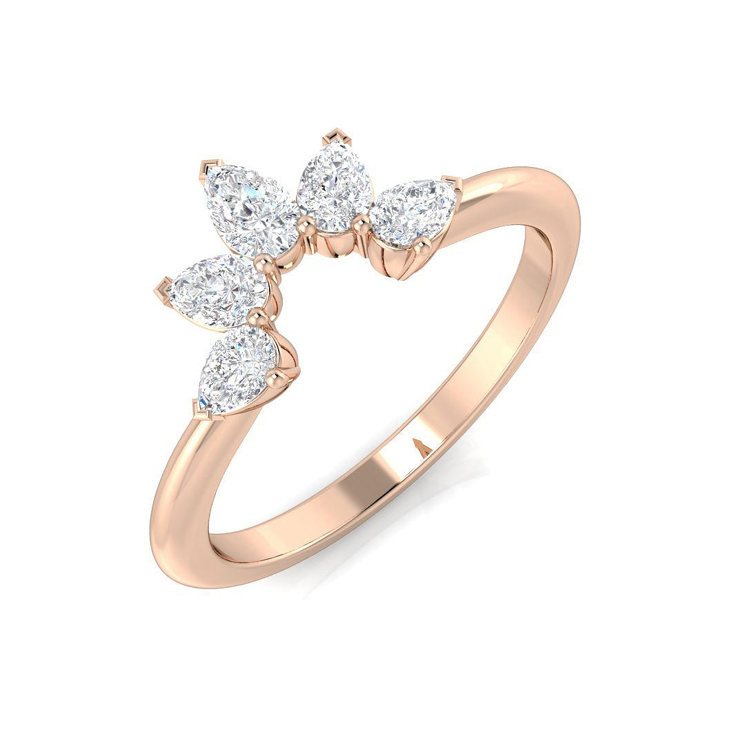 SR1607 — Ring - 9k Rose Gold