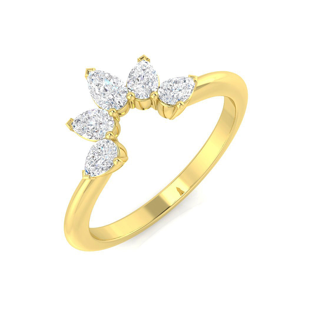 SR1607 — Ring - 9 KT Yellow Gold