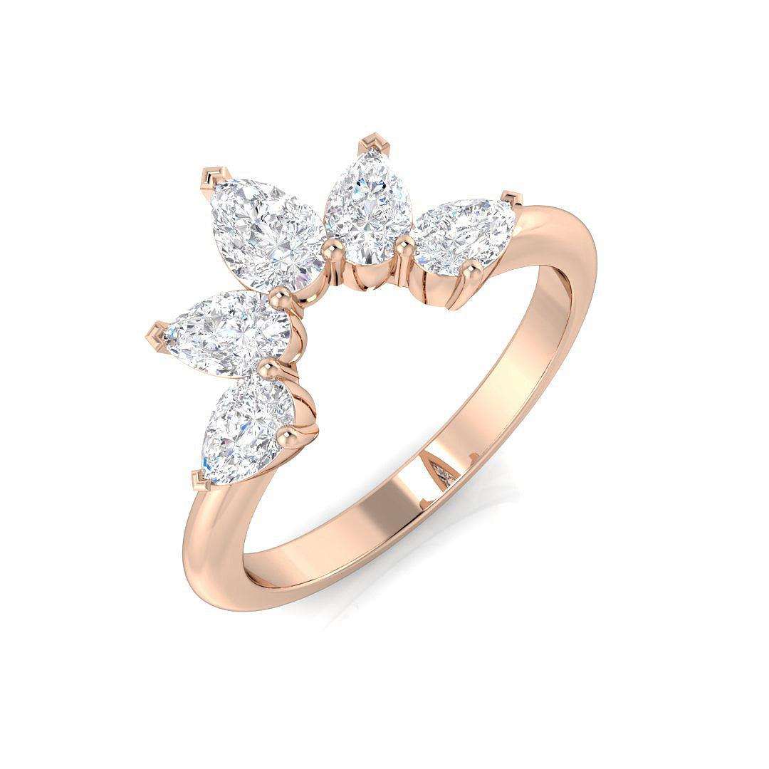 SR1609 — Ring - 9k Rose Gold