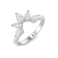 SR1609 — Ring - 9 KT White Gold