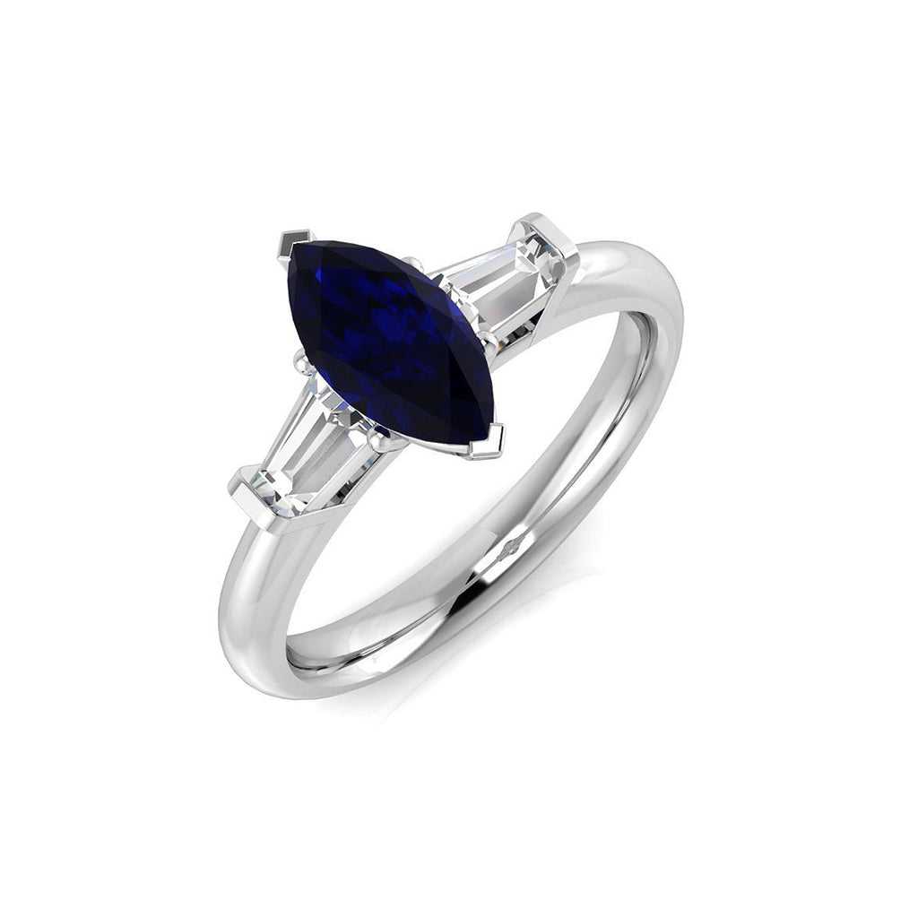SR1642 — Ring - 9k White Gold
