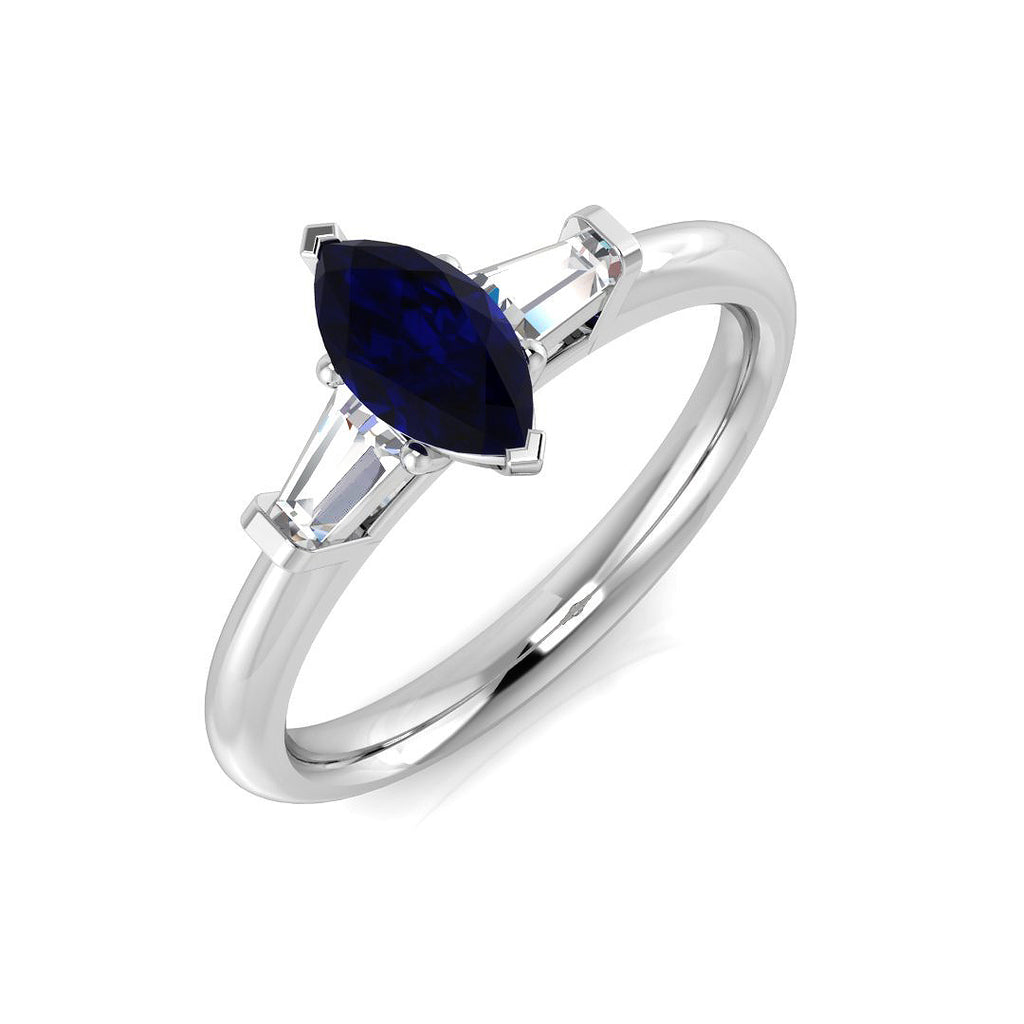 SR1645 — Ring - 9k White Gold