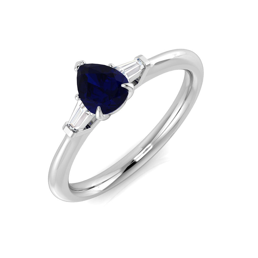 SR1665 — Ring - 9k White Gold
