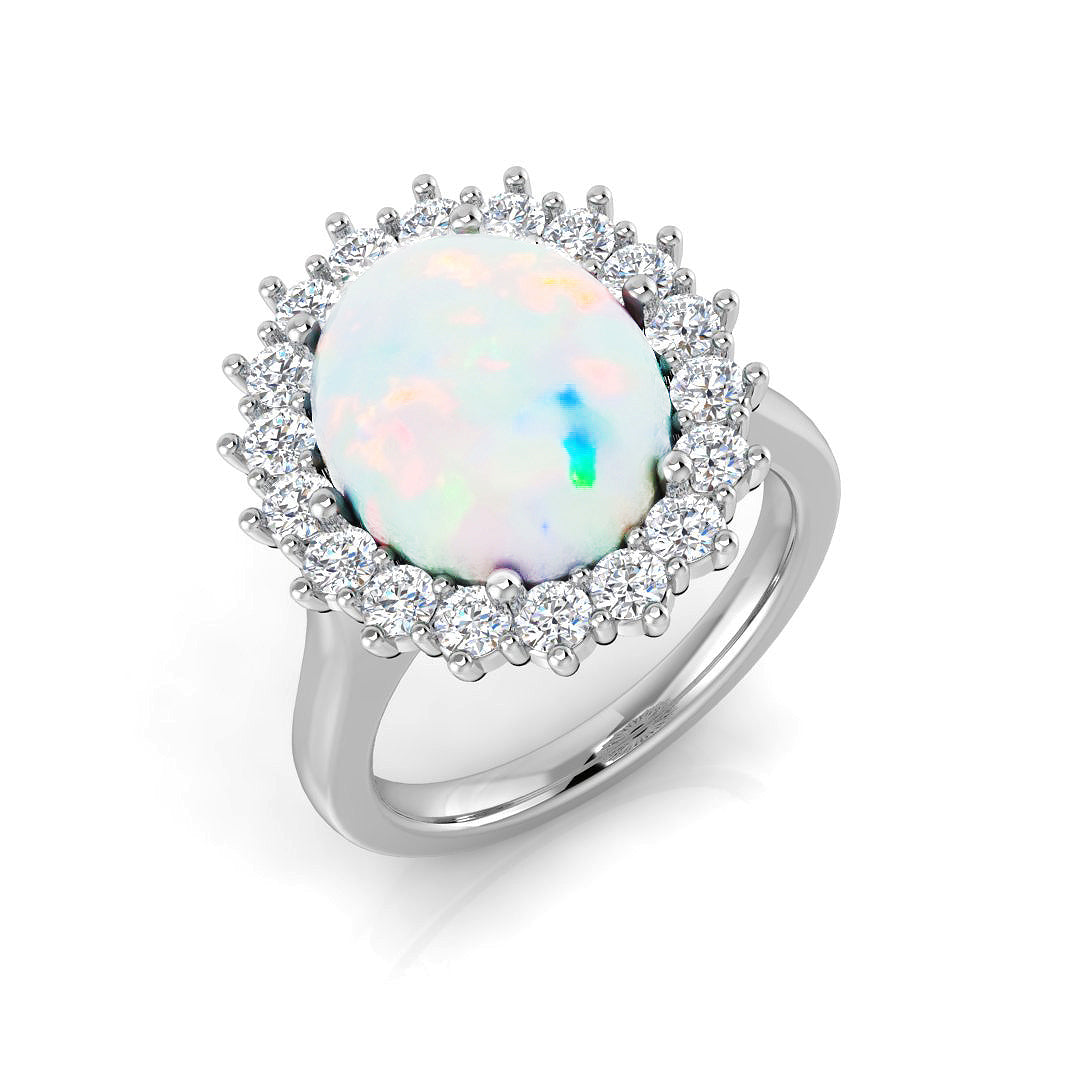 SR1697 — Ring - 9k White Gold